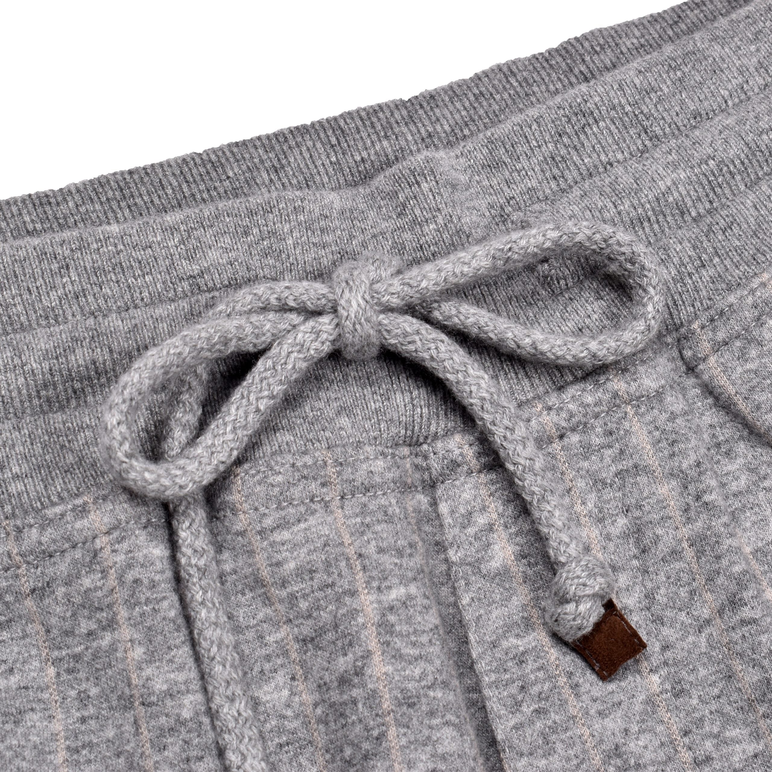 Gray Cashmere Joggers (Workout Pants)