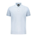 Azzurro Cotton Mens Polo Shirt