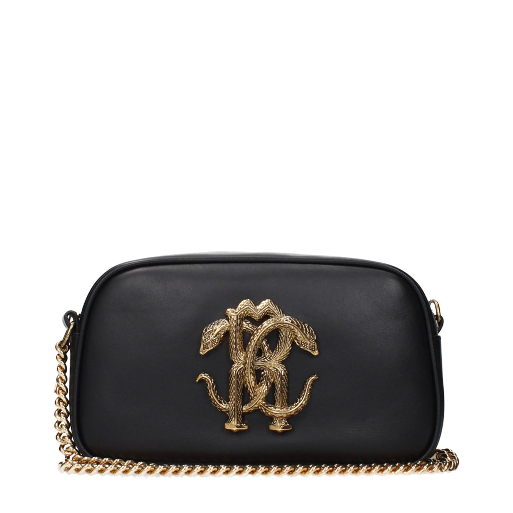 Black Leather Crossbody Bag